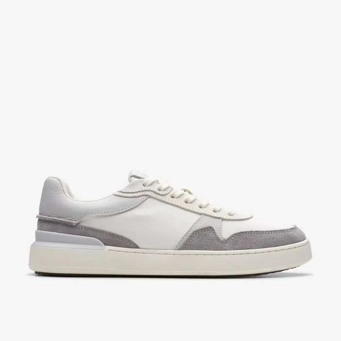 Court Lite Race Light Grey Combination Men Clarks Sneakers