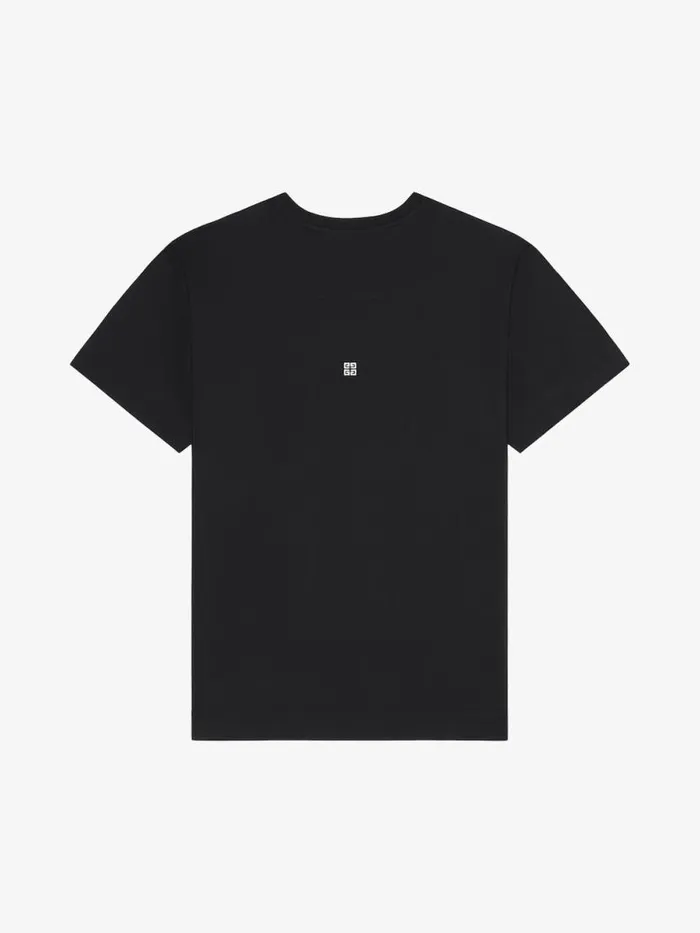 Crest TShirt In Cotton Black Men Givenchy TShirts