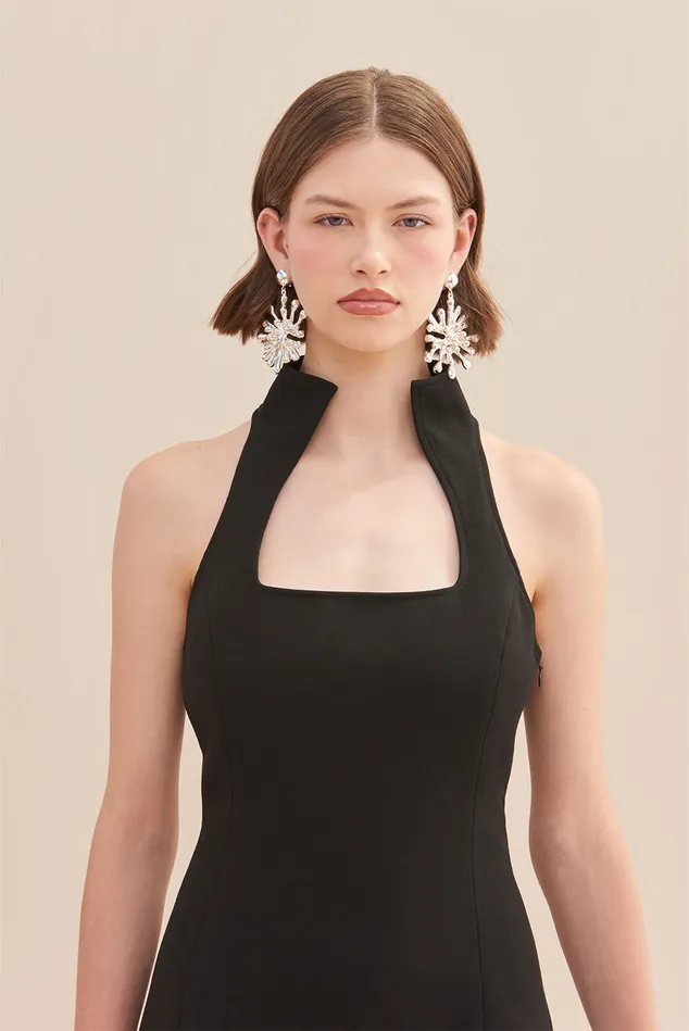 Cult Gaia Akaia Dress Black Women Dresses Cult Gaia Akaia Dress Black Women Dresses