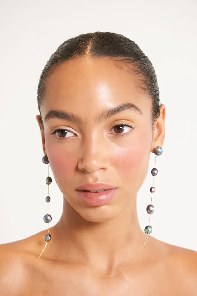 Cult Gaia Atum Earring Black Pearl Women Jewelry Cult Gaia Atum Earring Black Pearl Women Jewelry