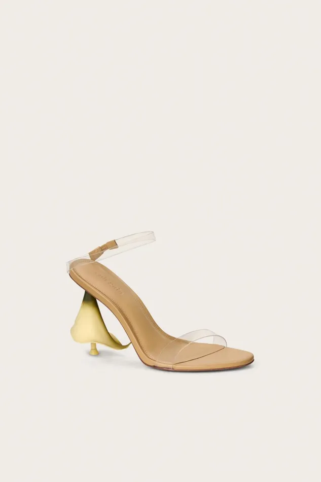 Cult Gaia Calista Sandal Clear Women Evening