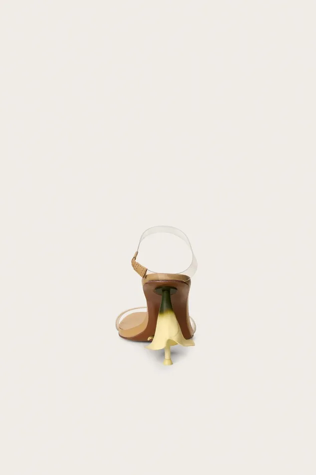 Cult Gaia Calista Sandal Clear Women Evening