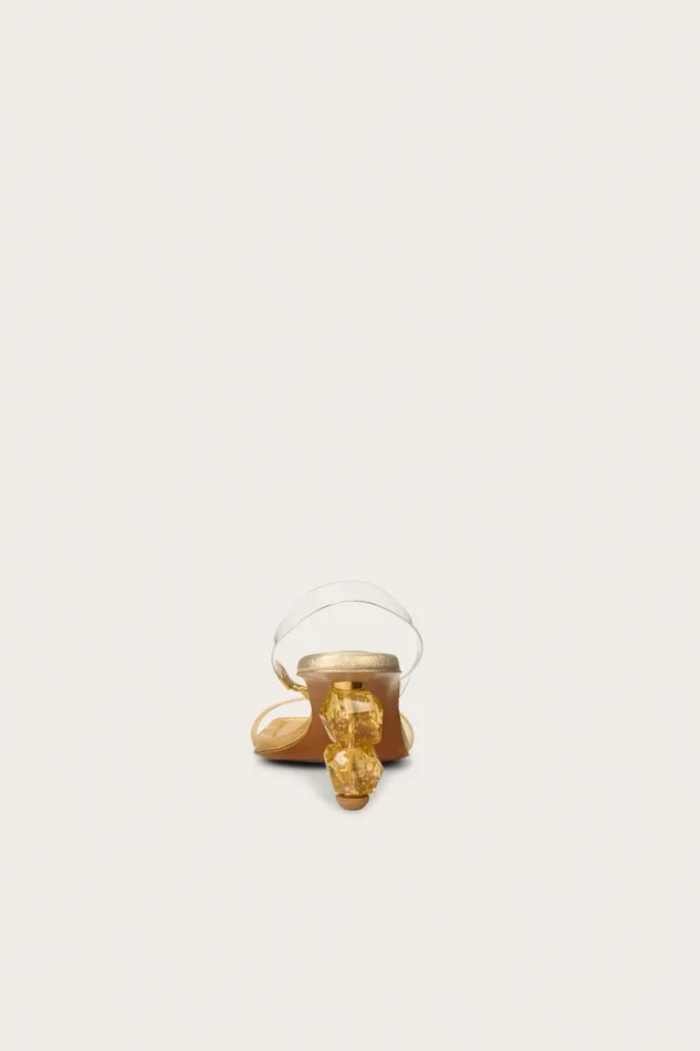 Cult Gaia Gracie Sandal Clear Women Evening