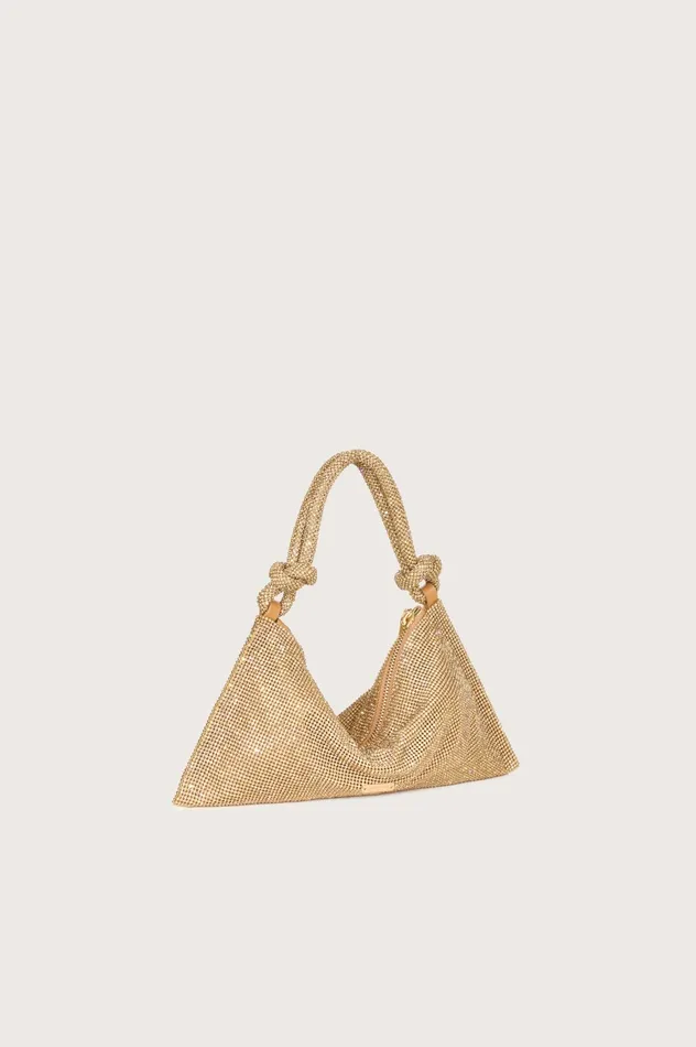 Cult Gaia Hera Nano Rhinestone Shoulder Bag Champagne Women Shoulder Bags Cult Gaia Hera Nano Rhinestone Shoulder Bag Champagne Women Shoulder Bags