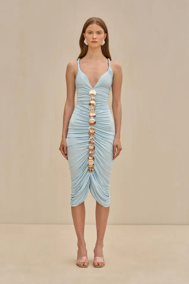 Cult Gaia Jalina Dress Hydrangea Women Dresses