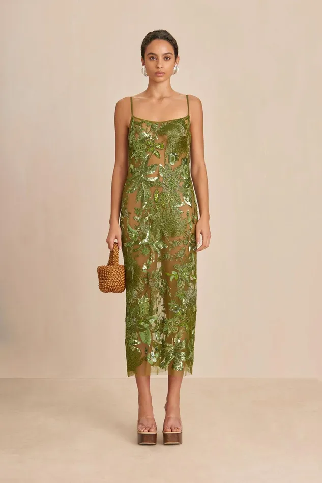 Cult Gaia Kennedy Gown Olea Women Dresses