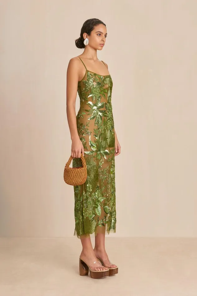 Cult Gaia Kennedy Gown Olea Women Dresses Cult Gaia Kennedy Gown Olea Women Dresses
