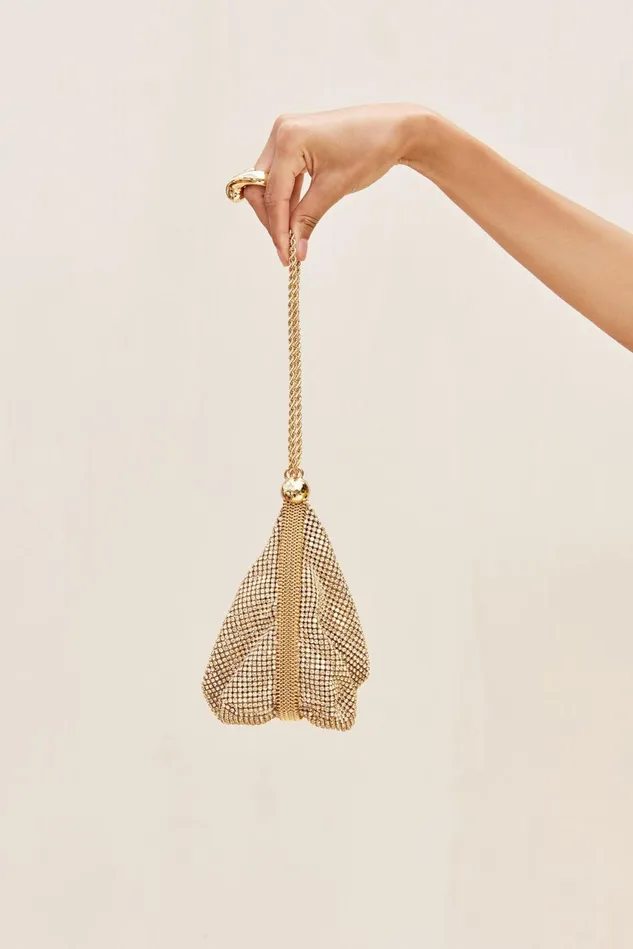 Cult Gaia Rue Wristlet Bag Sand Dollar Women Mini Bags Cult Gaia Rue Wristlet Bag Sand Dollar Women Mini Bags