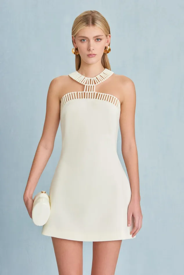 Cult Gaia Serafina Dress Off White Women Dresses