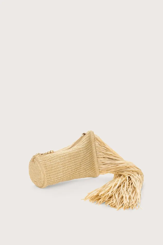 Cult Gaia Viera Clutch Natural Women Clutches