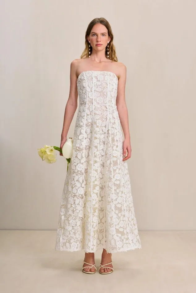 Cult Gaia Yasenia Dress Off White Women Dresses