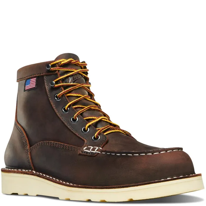 Danner Boots Bull Run Moc Toe 6034 Brown Steel Toe 8211 MenWomen