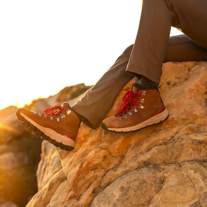 Danner Boots Mountain 600 Leaf GTX Grizzly Brownrhodo Red 8211 MenWomen