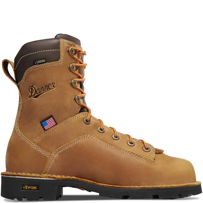 Danner Boots Quarry USA Distressed Brown Insulated 400g Composite Toe nmt 8211 MenWomen
