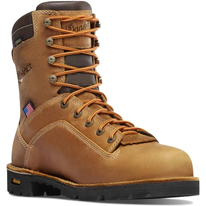 Danner Boots Quarry USA Distressed Brown Insulated 400g Composite Toe nmt 8211 MenWomen