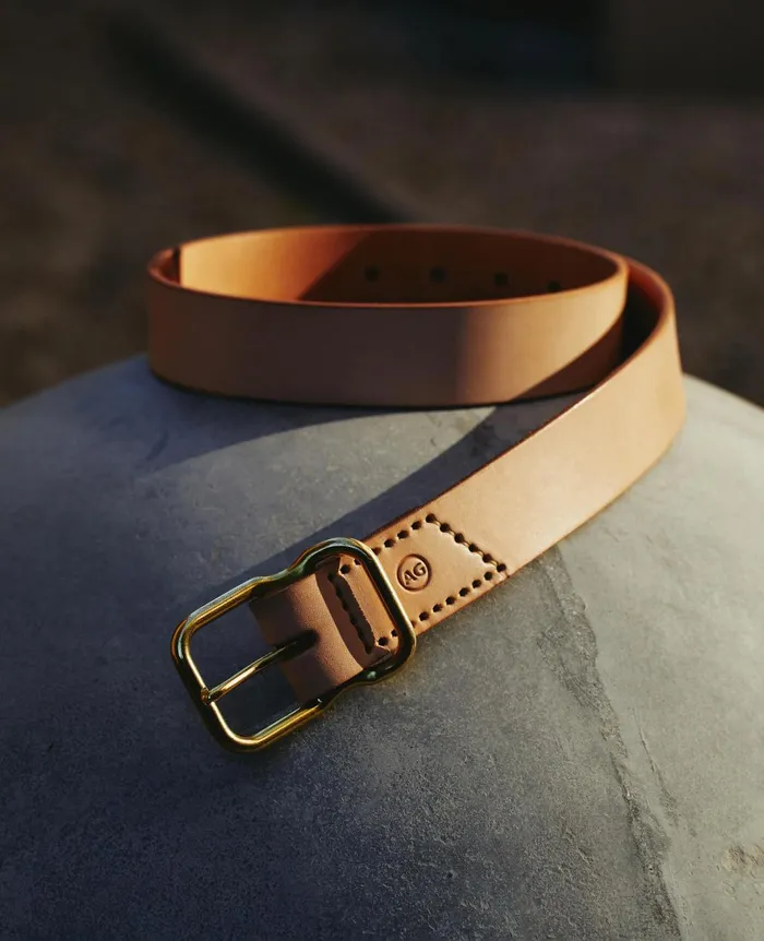 Danny Belt Naturalbrass Men AG Jeans Belts