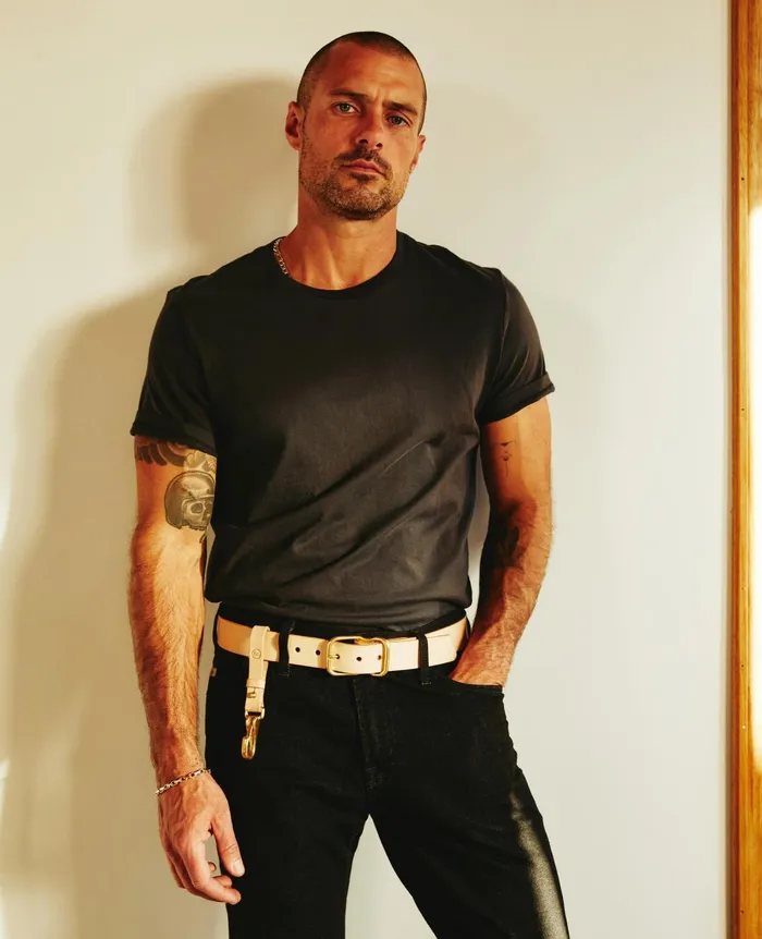 Danny Belt Naturalbrass Men AG Jeans Belts Danny Belt Naturalbrass Men AG Jeans Belts