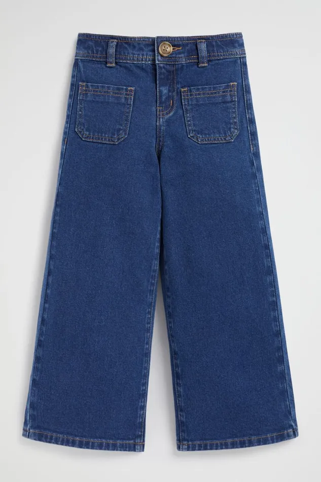 Denim and Jeans Girl Seed Heritage Sailor Jean Indigo