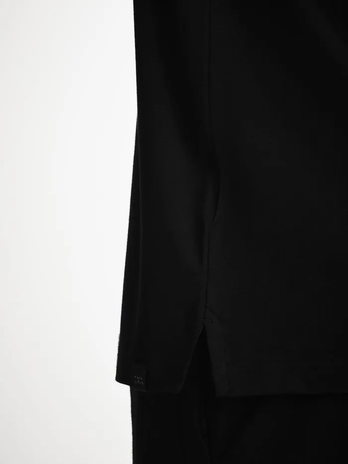 Derek Rose Pullover Hoodie Basel Micro Modal Stretch Black Men Hooded Tops
