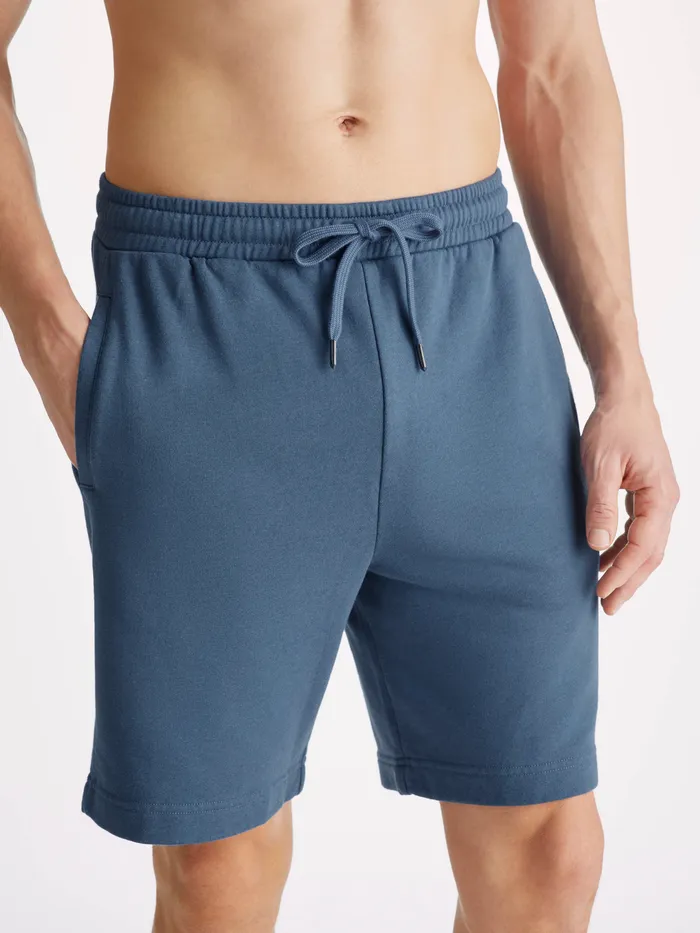 Derek Rose Sweat Shorts Quinn Cotton Modal Denim Men Casual Shorts