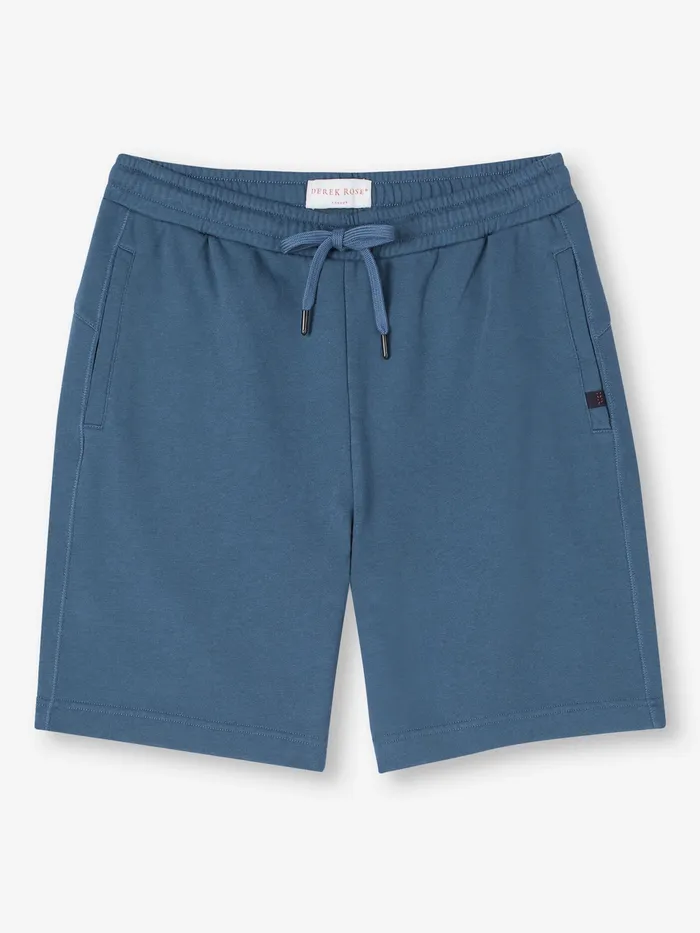 Derek Rose Sweat Shorts Quinn Cotton Modal Denim Men Casual Shorts
