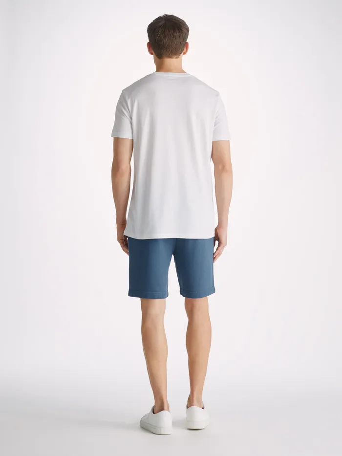 Derek Rose Sweat Shorts Quinn Cotton Modal Denim Men Casual Shorts