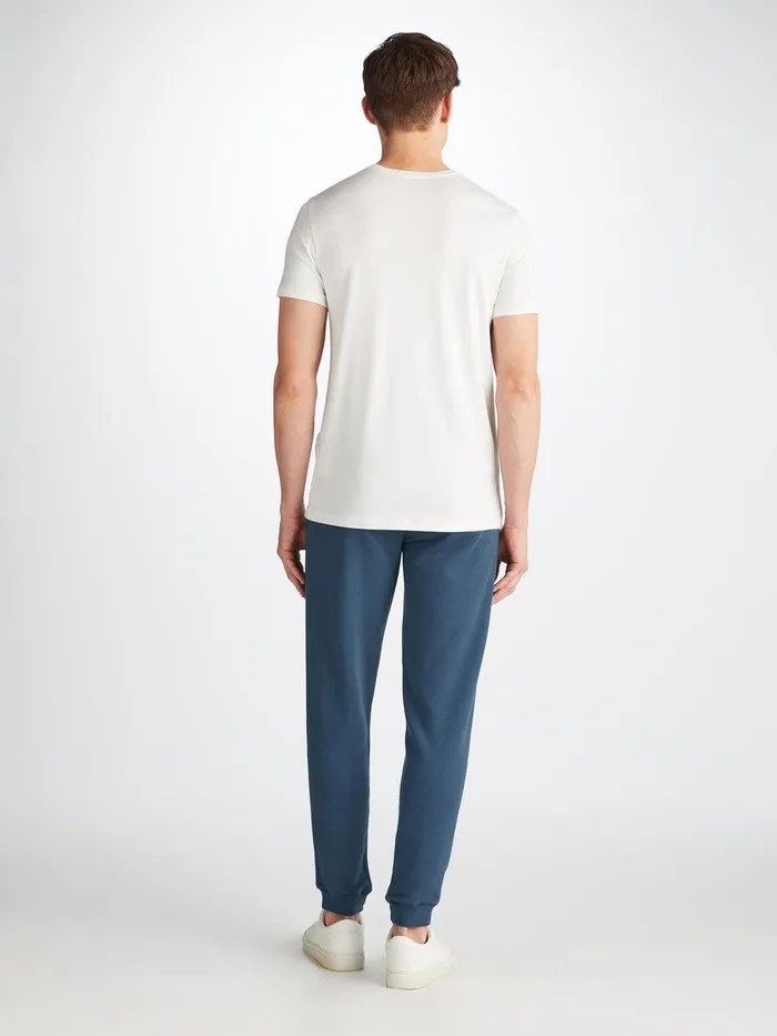 Derek Rose Sweatpants Quinn Cotton Modal Denim Men Casual Pants