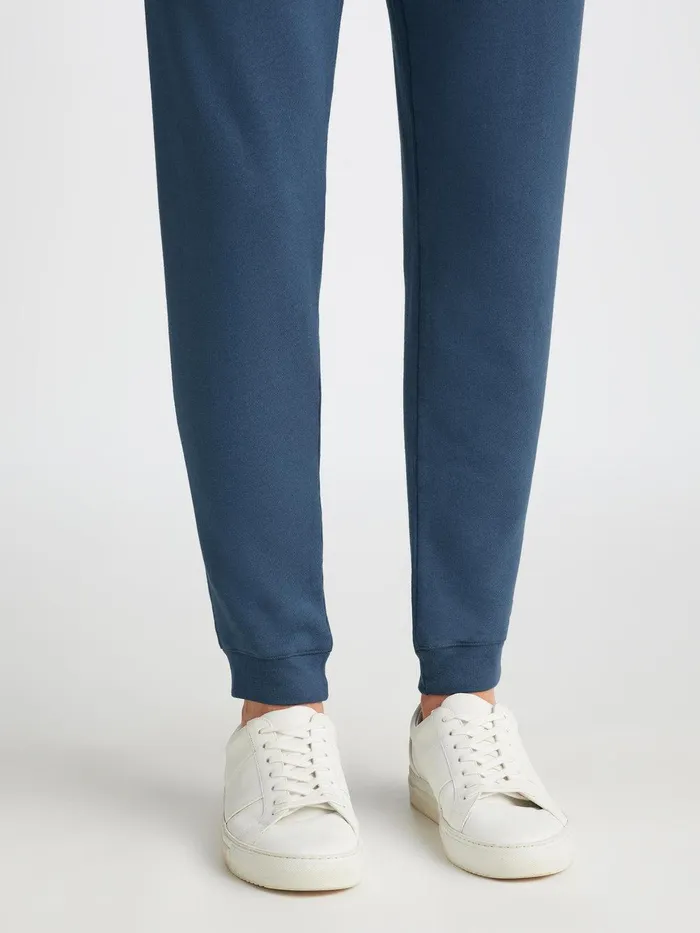 Derek Rose Sweatpants Quinn Cotton Modal Denim Men Casual Pants
