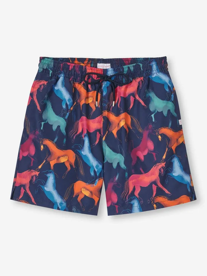 Derek Rose Swim Shorts Maui 59 Multi Men Classic Fit Swim Shorts