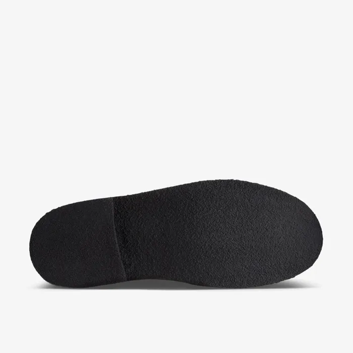 Desert Boot Black Polished Men Clarks Casual Dress Shoes