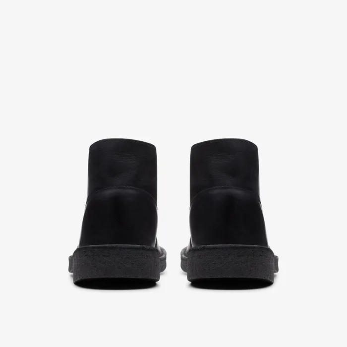 Desert Boot Black Polished Men Clarks Casual Dress Shoes