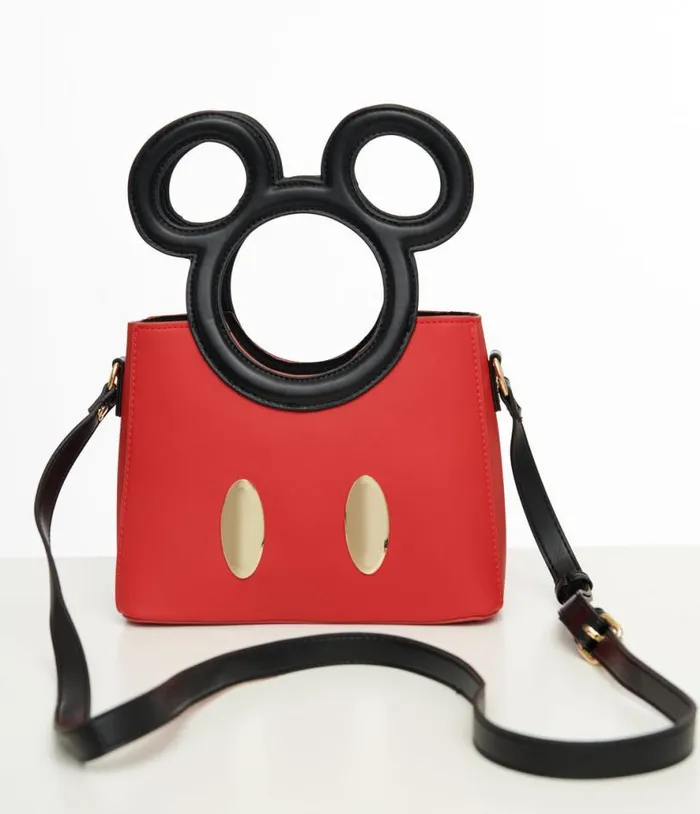 Disney Mickey Mouse Silhouette Handbag Accessories Unique Vintage Novelty Bags Disney Mickey Mouse Silhouette Handbag Accessories Unique Vintage Novelty Bags