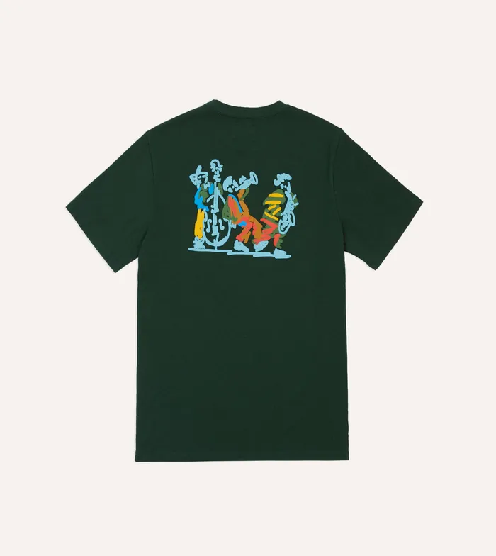 Drake039s Ald Green Blues Tee Men TShirts