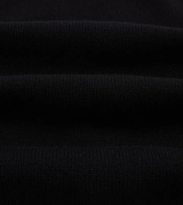 Drake039s Black Lambswool 6 Button Cardigan Men Knitwear