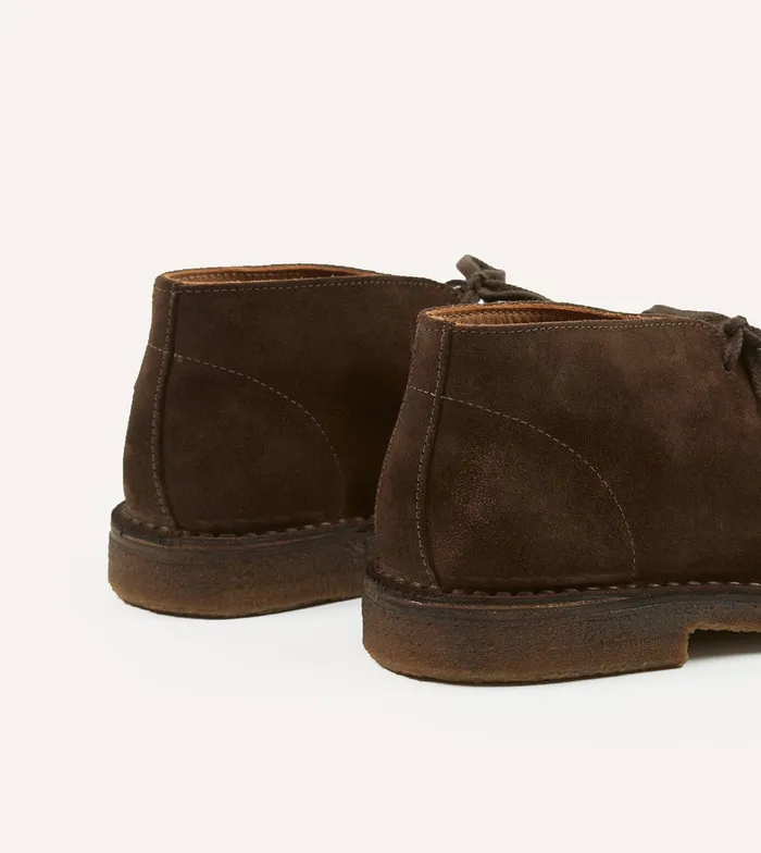 Drake039s Crosby MocToe Chukka Boot Brown Suede Men Chukkas