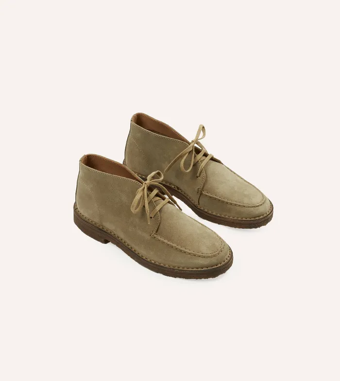 Drake039s Crosby MocToe Chukka Boot Sand Suede Men Chukkas