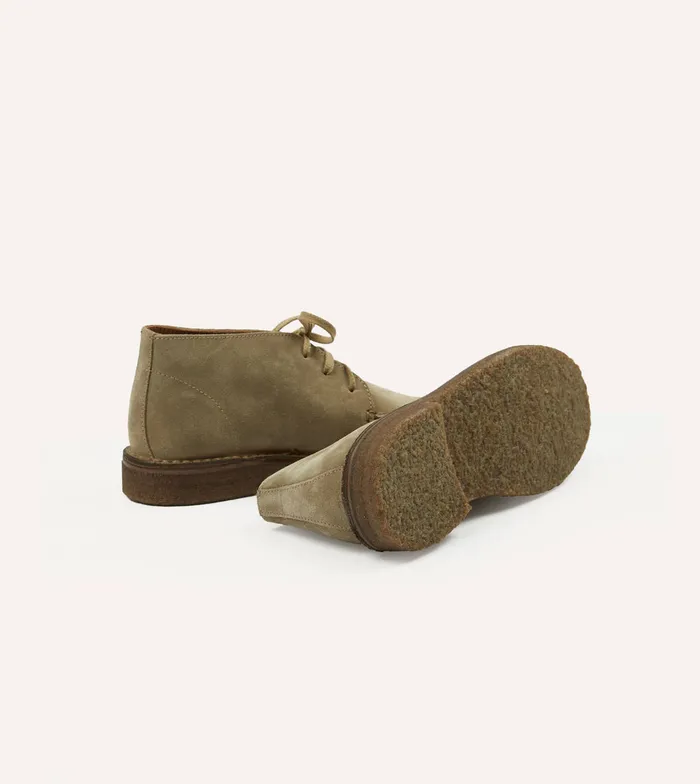 Drake039s Crosby MocToe Chukka Boot Sand Suede Men Chukkas