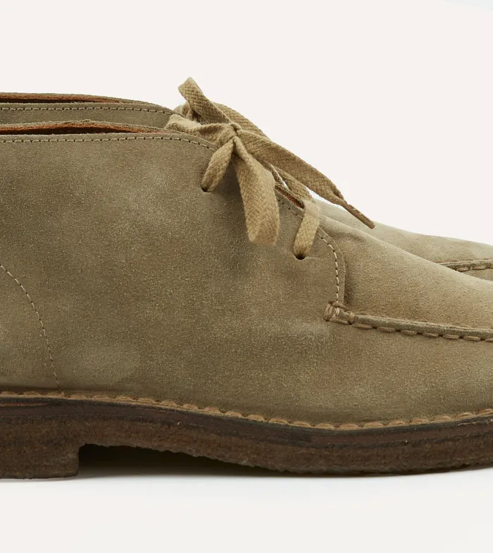Drake039s Crosby MocToe Chukka Boot Sand Suede Men Chukkas