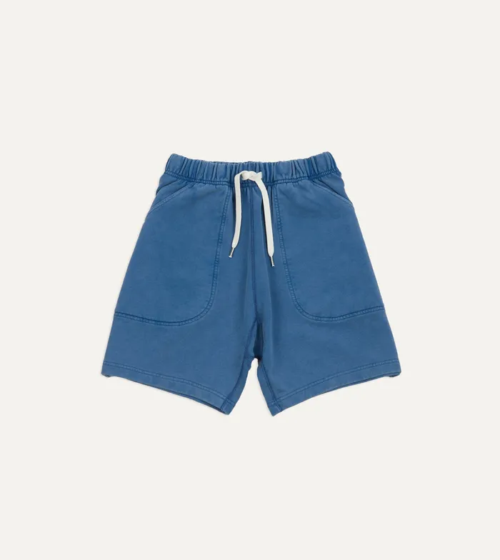 Drake039s Indigo Cotton Jogging Shorts Men Shorts