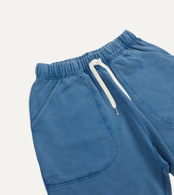 Drake039s Indigo Cotton Jogging Shorts Men Shorts