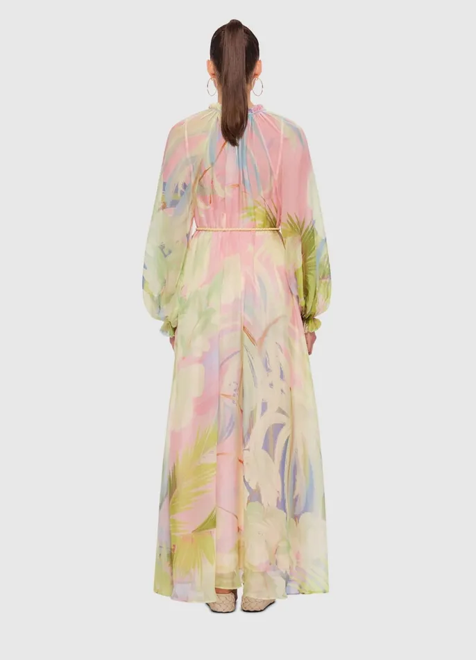Dresses and Jumpsuits Women LEO LIN Alana Kaftan Maxi 8211 Dreamscape Print