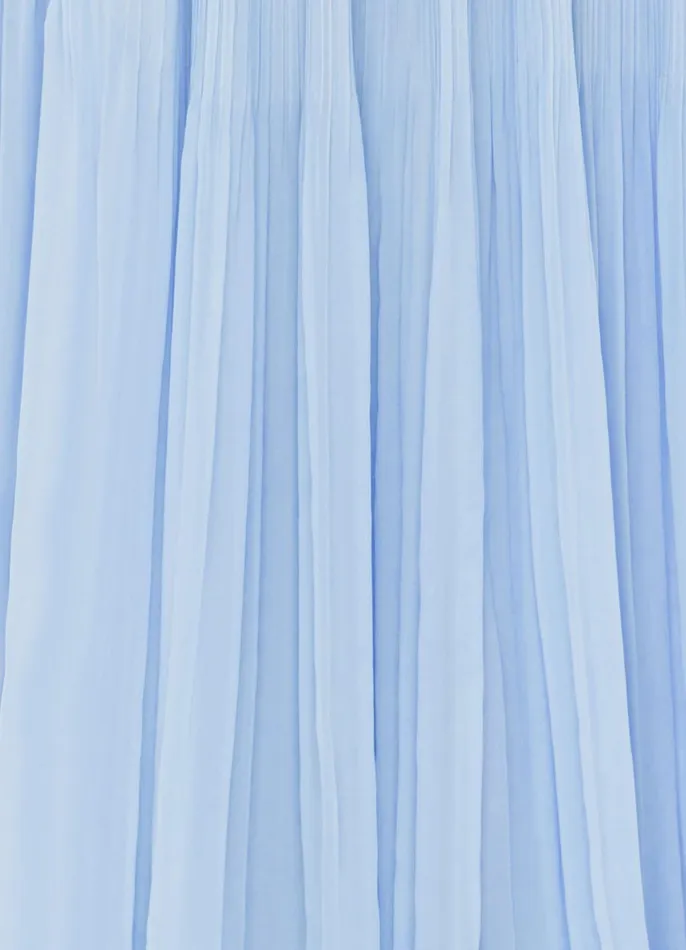 Dresses and Jumpsuits Women LEO LIN Camilla Draped Floor Length Dress 8211 Sky Blue