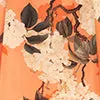 Dresses and Jumpsuits Women LEO LIN Charlotte Maxi Dress 8211 Hydrangea Print In Tangerine