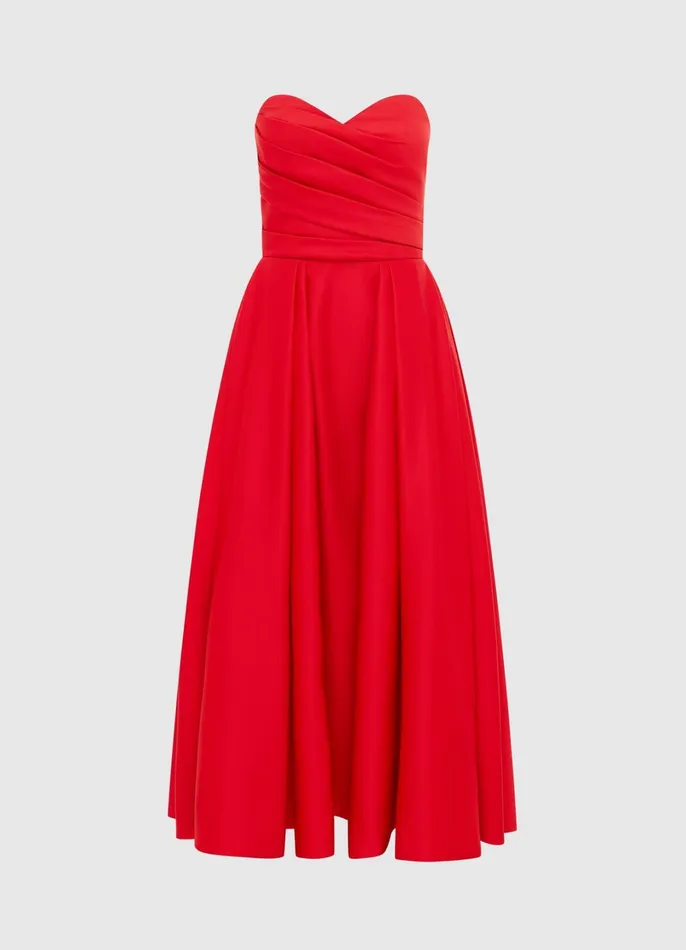 Dresses and Jumpsuits Women LEO LIN Jessica Bustier Gown 8211 Red