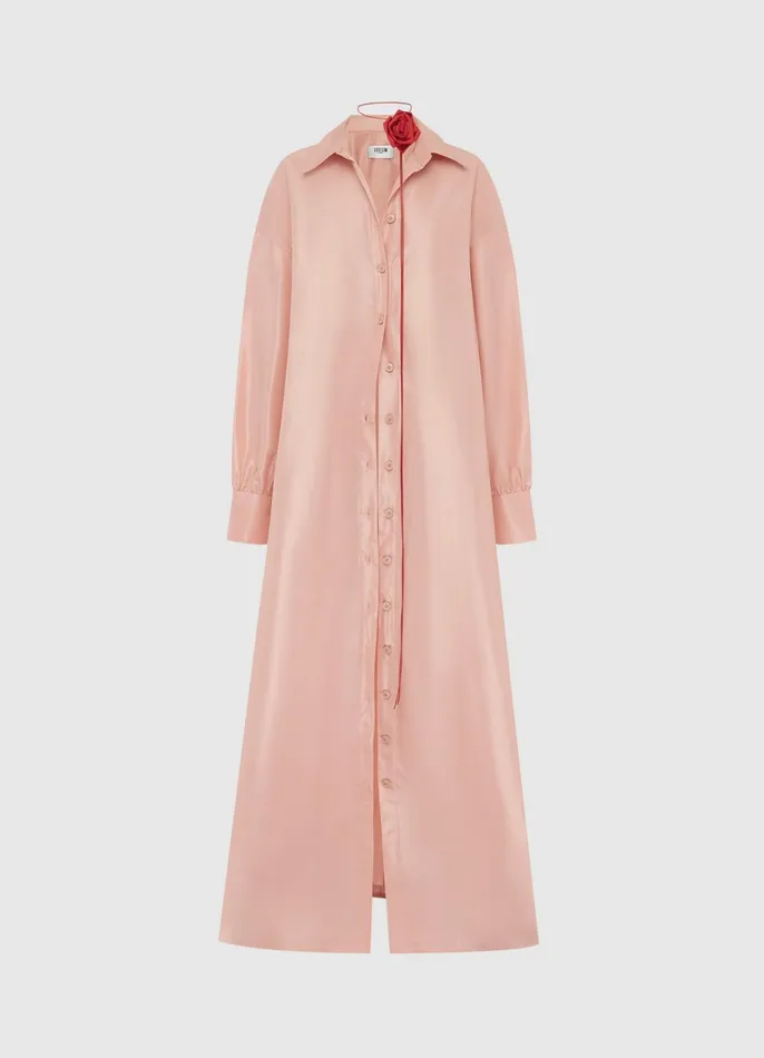Dresses and Jumpsuits Women LEO LIN Madeline Coat Dress 8211 Light Rose