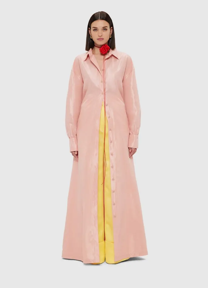 Dresses and Jumpsuits Women LEO LIN Madeline Coat Dress 8211 Light Rose