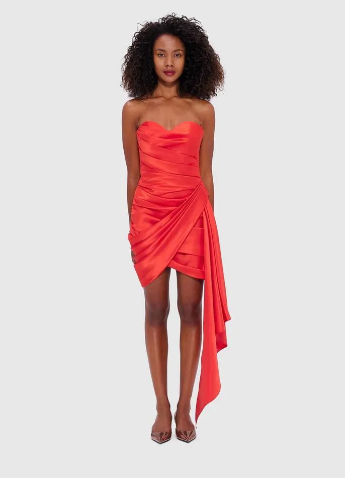 Dresses and Jumpsuits Women LEO LIN Marielle Mini Dress 8211 Red