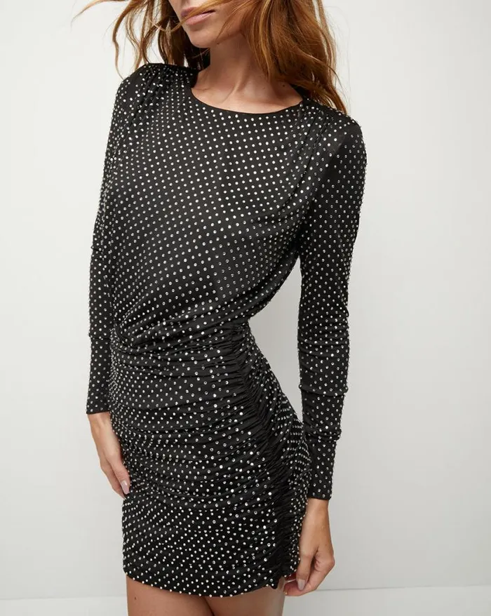 Dresses Shop Veronica Beard Jessel CrystalEmbellished Dress Black