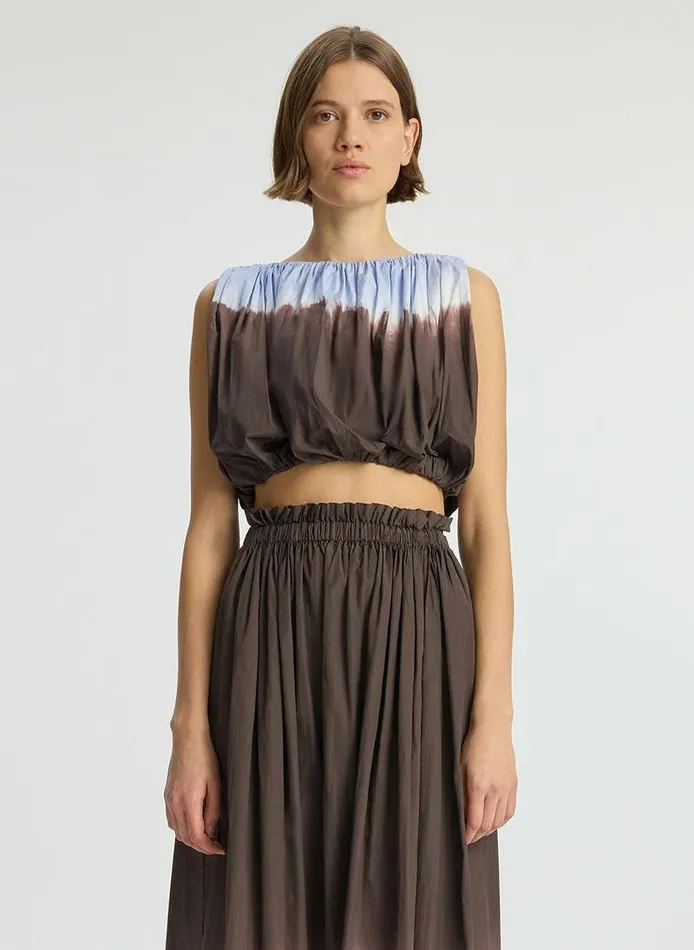 Dresses Women ALC Nell Cropped Dip Dye Top Sky Bluefudge