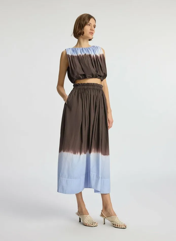 Dresses Women ALC Nell Cropped Dip Dye Top Sky Bluefudge Dresses Women ALC Nell Cropped Dip Dye Top Sky Bluefudge